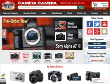 Tablet Screenshot of cameta.com